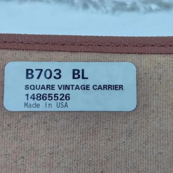 Dooney & Bourke vintage black leather saddle bag crossbody - Picture 10 of 16